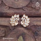 44 Rosaer goold Ear ring-JCRG044 - 140 (3)