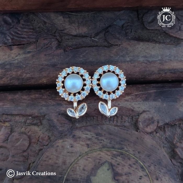 46 Rose gold Ear rings-JCRG046 - 150 (2)