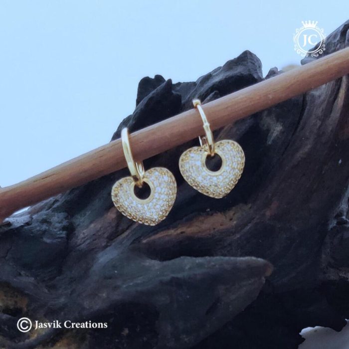 63 Rose Gold Ear ring -JCRG063- 160 (1)