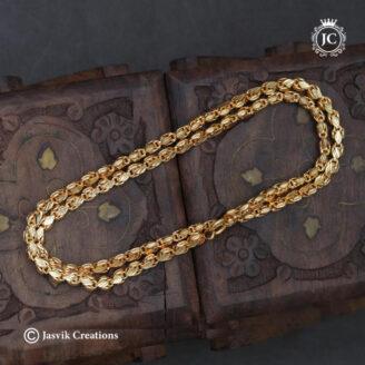 Microplated Thick  Cutting Mens Chain ( 24 Only ) - JCCH651