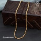 655 Microplated Thick Real Gold Cutting Cutting Chain 24 Only -JCCH655 - 499 (2)