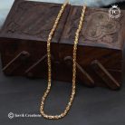 658 Microplated Thick S Round Cutting Chain 24 Only -JCCH658 -499 (3)