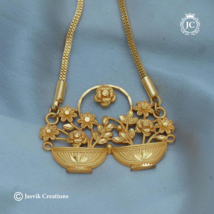 665 Formng Double Flower Pot Dollar chain-JCCH665 - 750 30 850 (1)