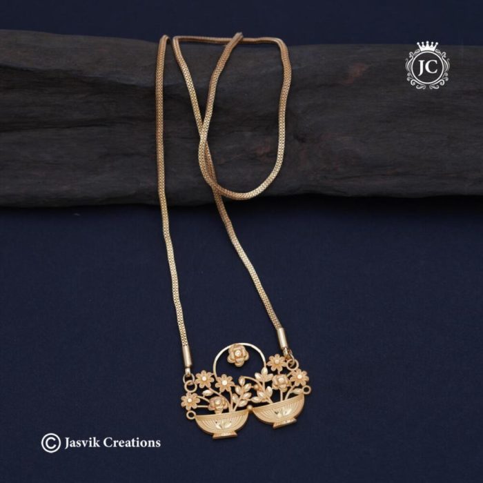 665 Formng Double Flower Pot Dollar chain-JCCH665 - 750 30 850 (2)