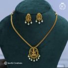 794 Budget Freindly Lakshmi Necklace -JCNL794 - 299 (3)