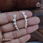 84 Rose Gold Ear ring - JCRG084 - 220 (2)