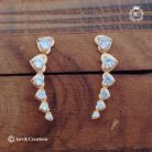 84 Rose Gold Ear ring - JCRG084 - 220 (3)