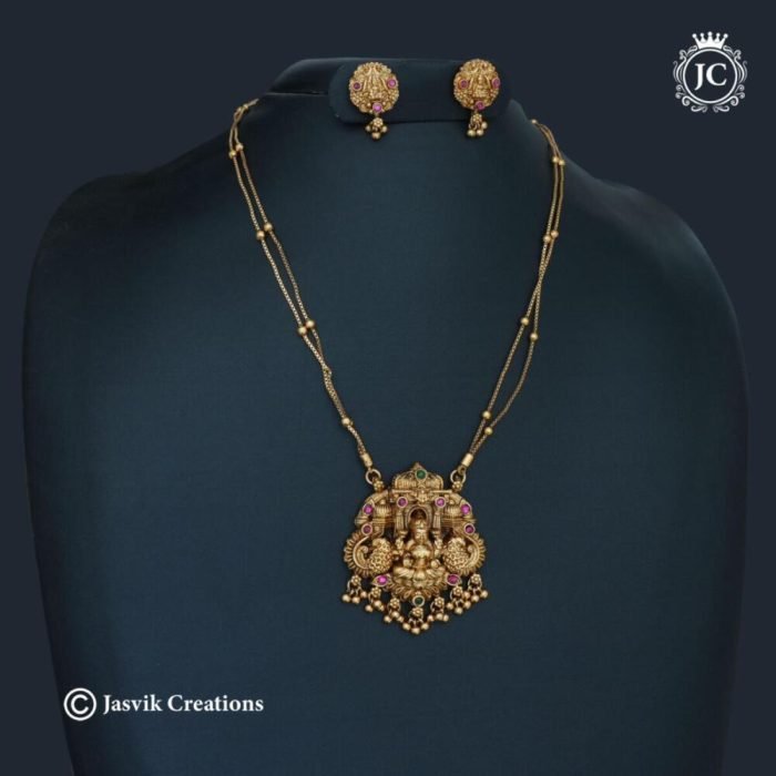 MAtte Finsh Laksmui Neckllace -JCNL059- - 375 (5)