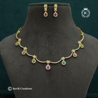 Premium Multi Hanging Necklace - JCNL392