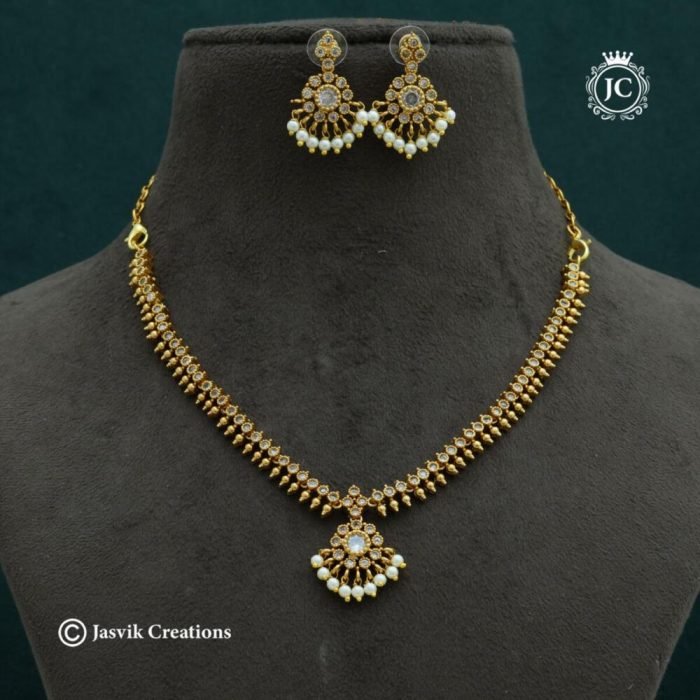 PRemium Traditional White NEcklace--JCNL394 550 PRemium Traditional White NEcklace--JCNL394 550