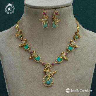 Premium Trending Parrot Necklace - JCNL395