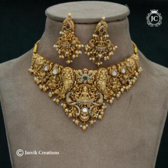 Premium Nakshi Finish Grand Chocker - JCNL393