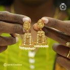 Premium-antique-finish-Temple-jhumka- JCER079 -550rs (2)