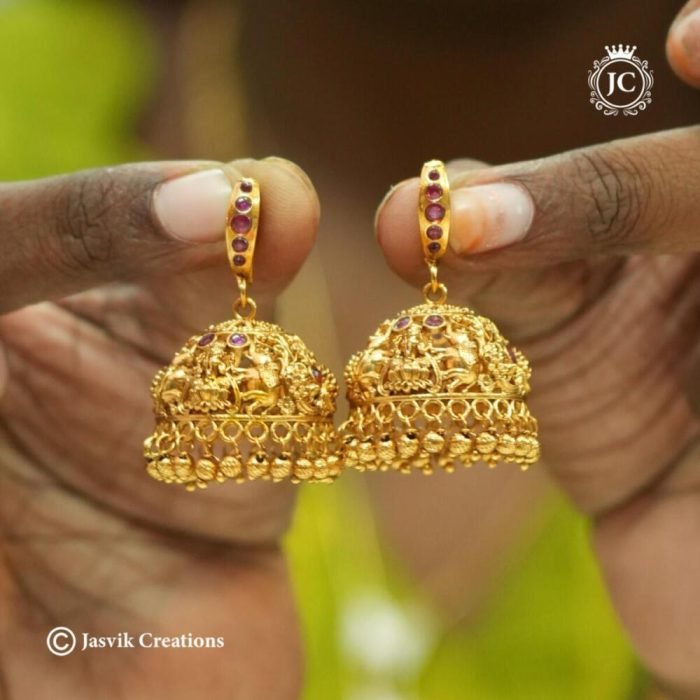 Premium-antique-hook-jhumka-JCER080 -550