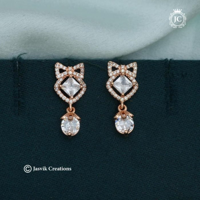 Rose Gold Ear Ring -JCRG097 - 140 (2) Rose Gold Ear Ring -JCRG097 - 140 (2)