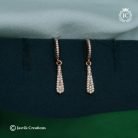 Rose Gold Ear Ring -JCRG101 - 140 (4)
