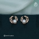 Rose Gold Ear Ring -JCRG105 - 140 (3)