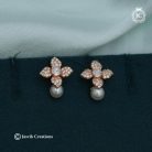 Rose Gold Ear Ring -JCRG110 --120 (3)