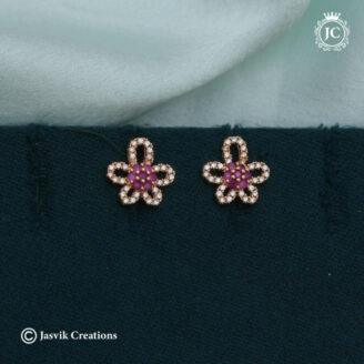 Rose Gold Ear Ring - JCRG112