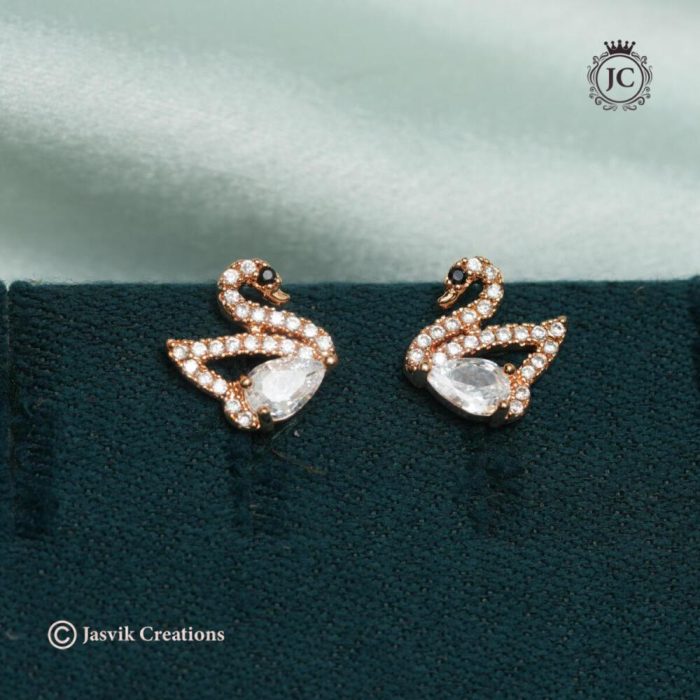Rose Gold Ear Ring -JCRG113 - 120