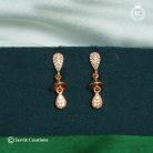 Rose Gold Ear Ring -JCRG114 -160 ,,