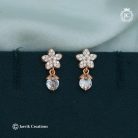 Rose Gold Ear Ring -JCRG116 - 170 (1)