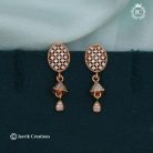 Rose Gold Ear Ring -JCRG117 -170 (2)