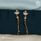 Rose Gold Ear Ring -JCRG119 -170 (5)