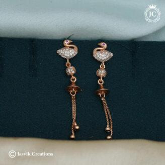 Rose Gold Ear Ring -JCRG119
