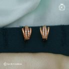 Rose Gold Ear Rings -JCRG107 - 110110 (2)