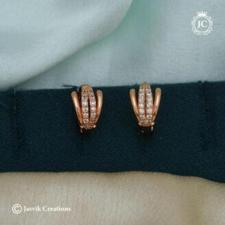 Rose Gold Ear Rings -JCRG107