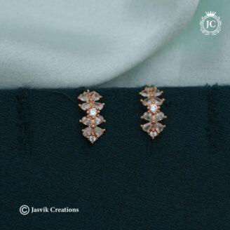 Rose Gold Ear Rings - JCRG108