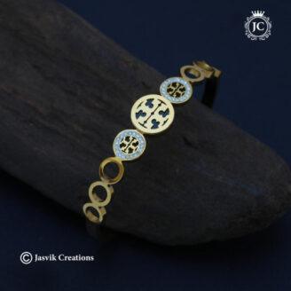 Antique Tarnish Trendy Infinity Bracelet -  JCBT148