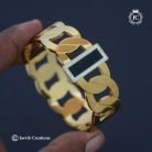 164 Anti - Tarnish Trendy Oval Bracelet 399-JCBT164