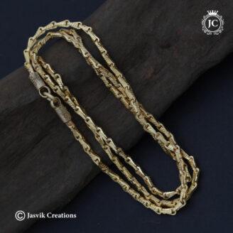 Impon Godumai Cutting  Chain without Polish ( 24 Inch Only ) - JCCH679