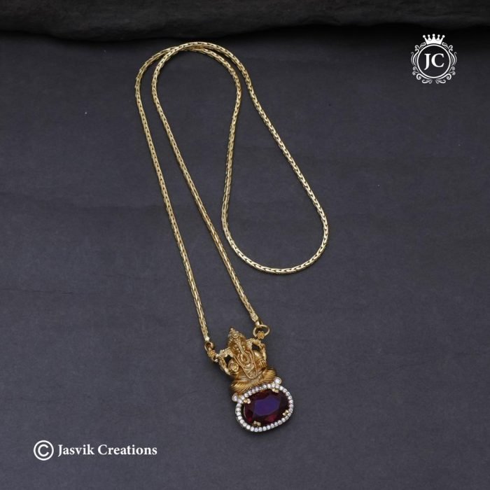 688 Premium Pendent with micro Cgain-JCCH688 - 799 (3)