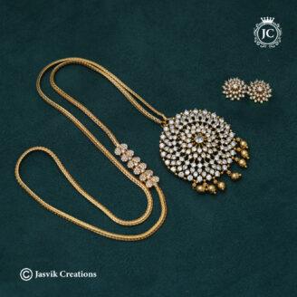Mugappu Chain with Dollar Set ( 24 Inch Only ) - JCCH693