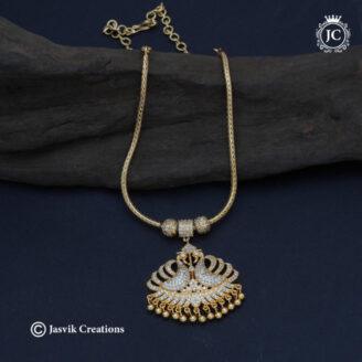 AD Peacock Necklace - JCNL796