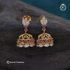 94 Premium-Matte-Red White Ad-Jhumka-JCER094--299-(7)
