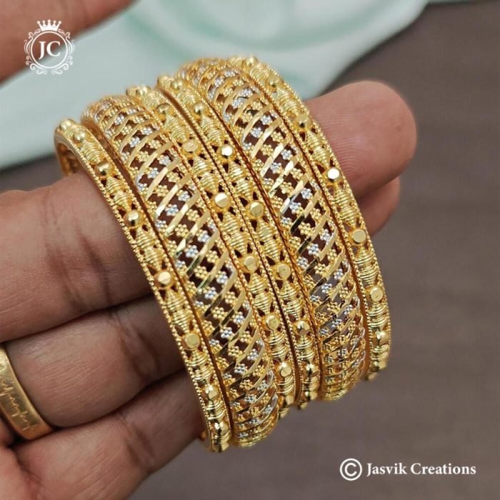 Microplated Combo Bangle - JCBN346 - 375