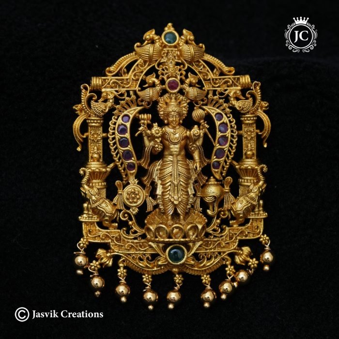136 MAtte FinishLord Vishnu Pendent -JCPT136 - -599 (3)