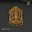 136 MAtte FinishLord Vishnu Pendent -JCPT136 - -599 (4)