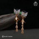 145 Rose Gold Ear Rings- JCRG145 - 170