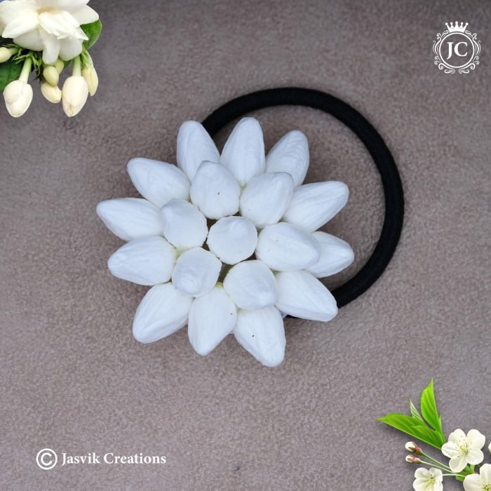 28 Artificial Jasmine Hair Band -JCHB028 - 170 (2)