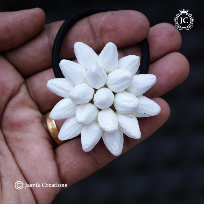 28 Artificial Jasmine Hair Band -JCHB028 - 170 (3)