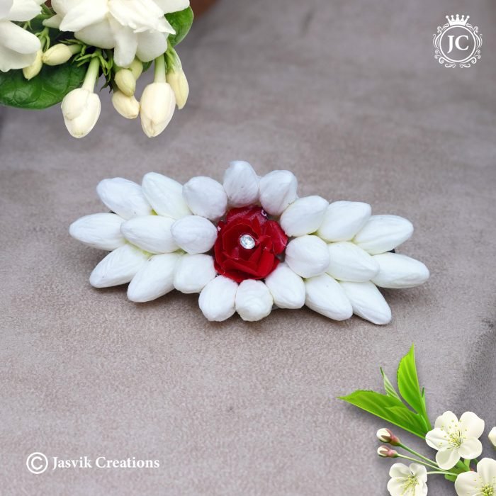 29 .Artificial Jasmine Hair Clip -JCHB029- 199 (5)