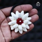 30 Artificial Jasmine with Rose Hair Band-JCHB030 - 170 (3)