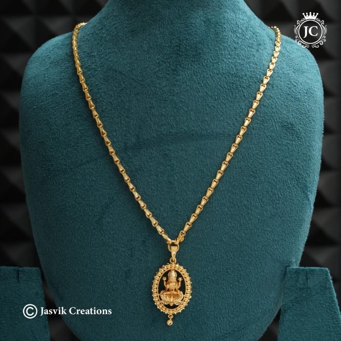 695 Real Gold Look Lakshmi-JCCH695 - 650 (2)