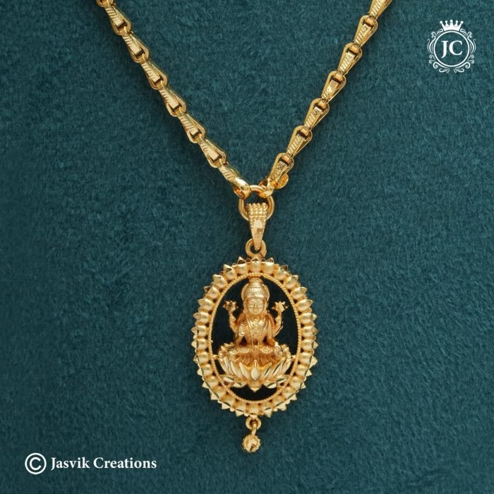 695 Real Gold Look Lakshmi-JCCH695 - 650 (3)