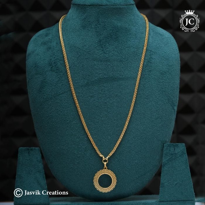 696 Gold Look Dollar Chain-JCCH696 - 650 24 only (2)